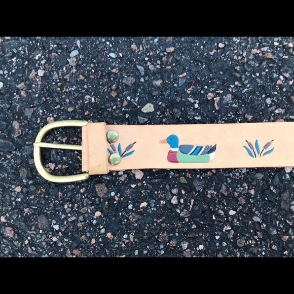 Vintage Mallard Duck Belt - Picture 4 of 9
